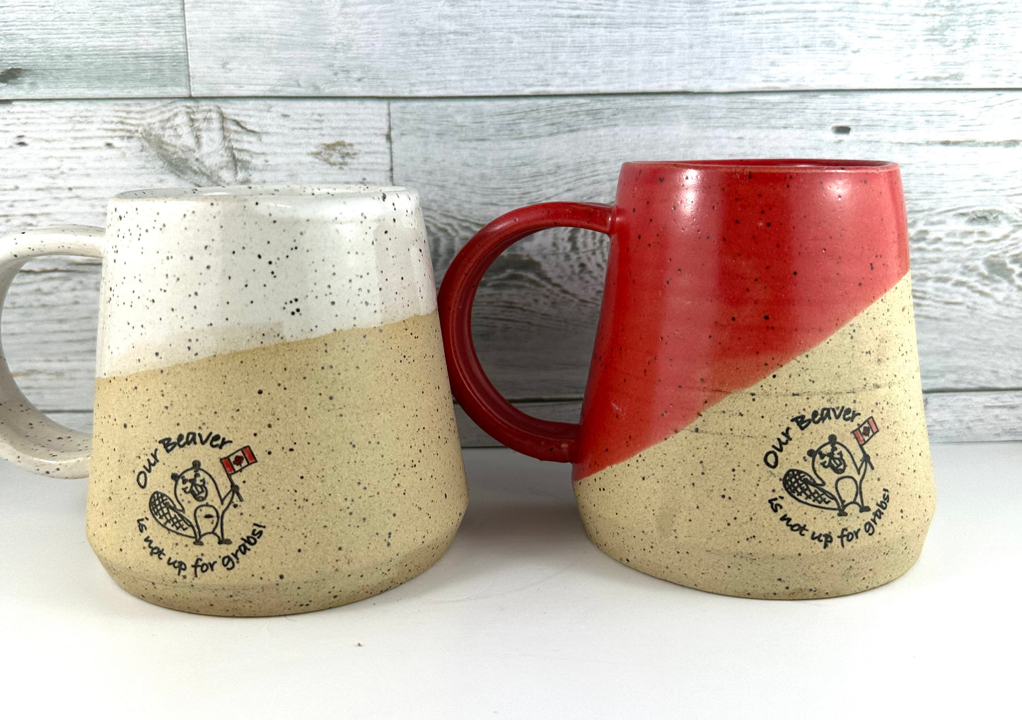 Beaver Mug (red)