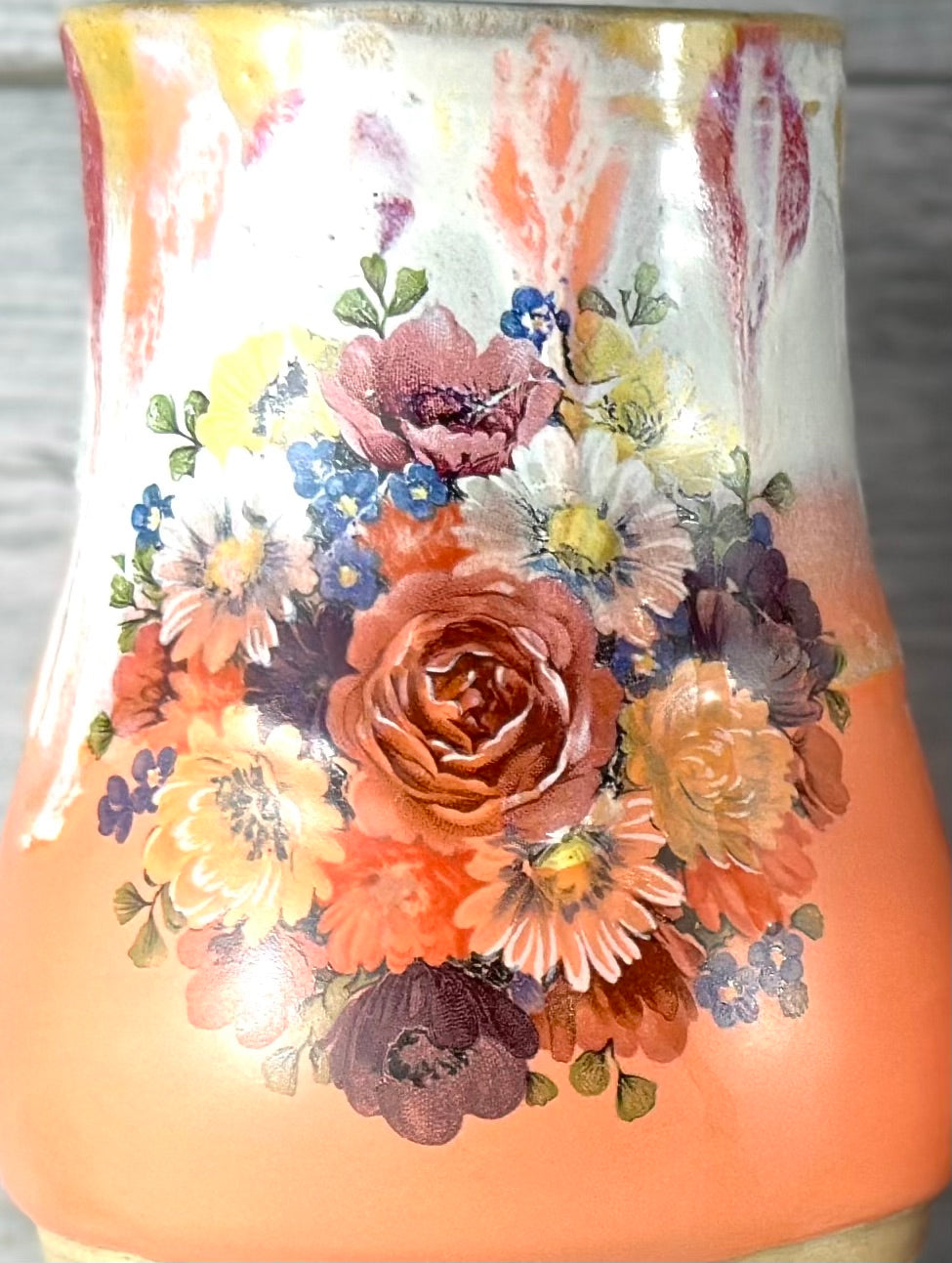 Vintage Bloom Mug – One of a Kind