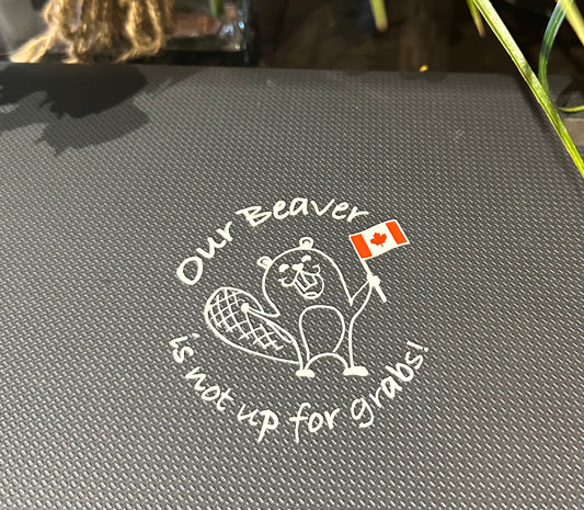 Our Beaver Decal small