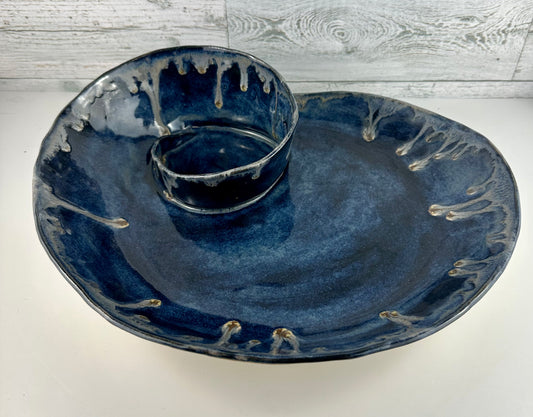 Dip Platter (midnight blue)