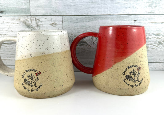 Beaver Mug (red)