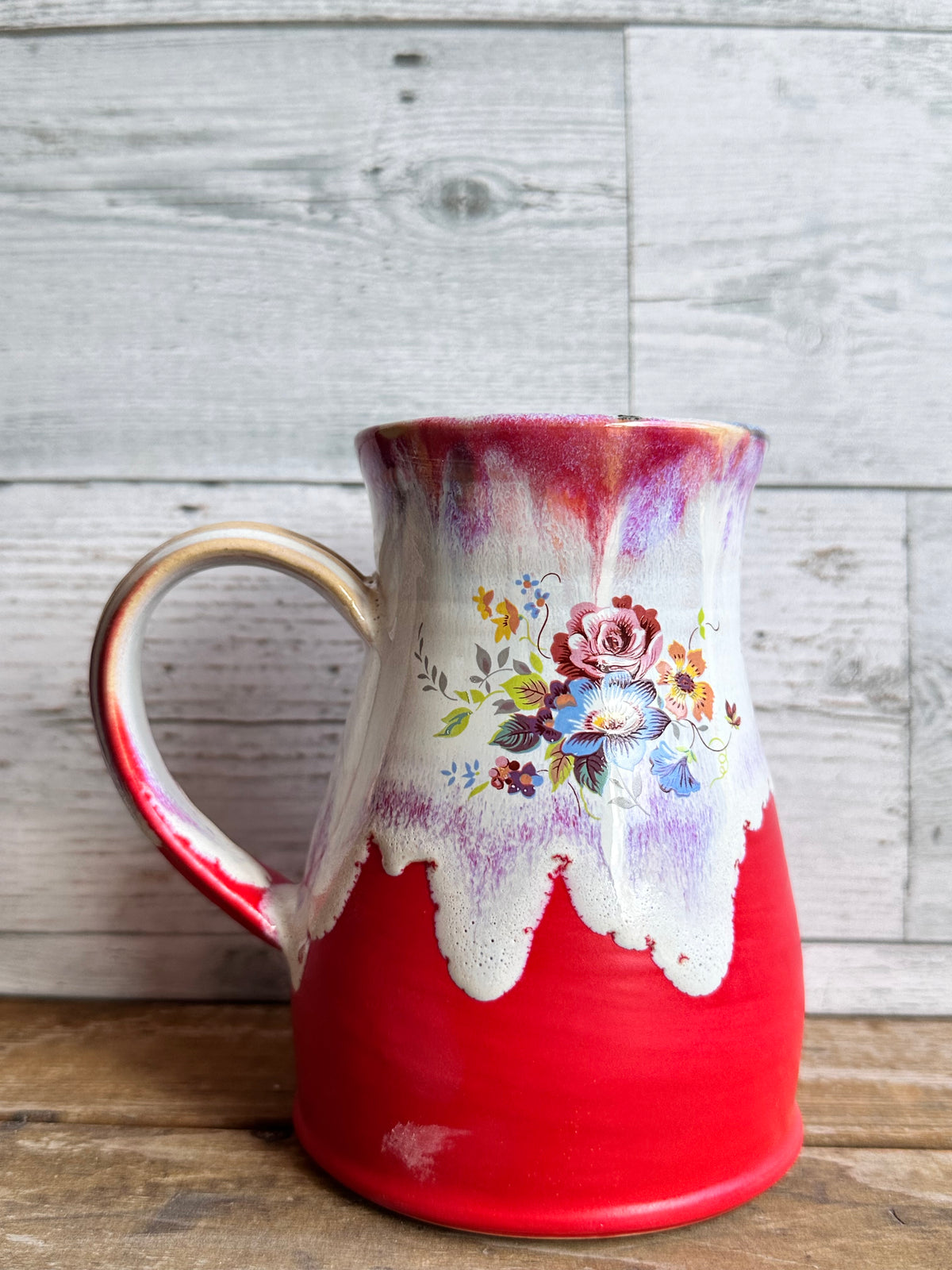 Vintage Bloom Mug – One of a Kind