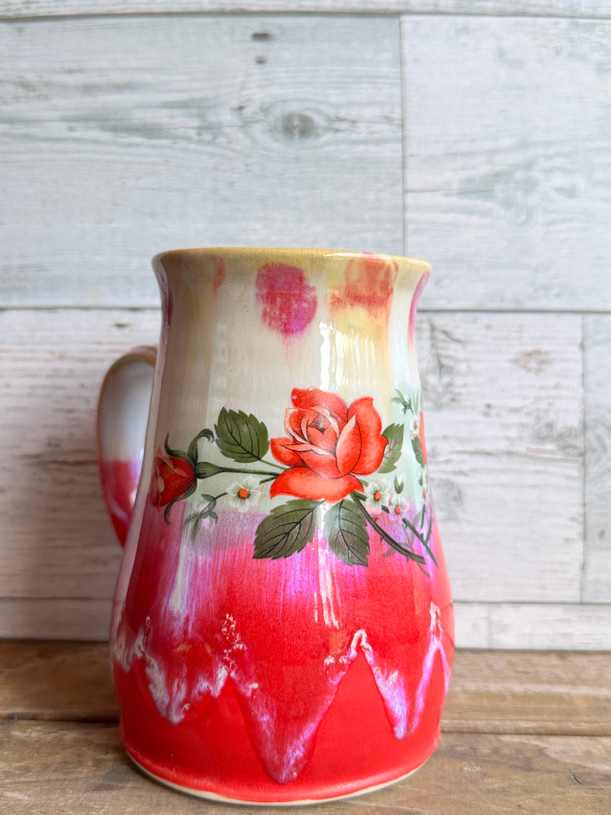 Vintage Bloom Mug – One of a Kind