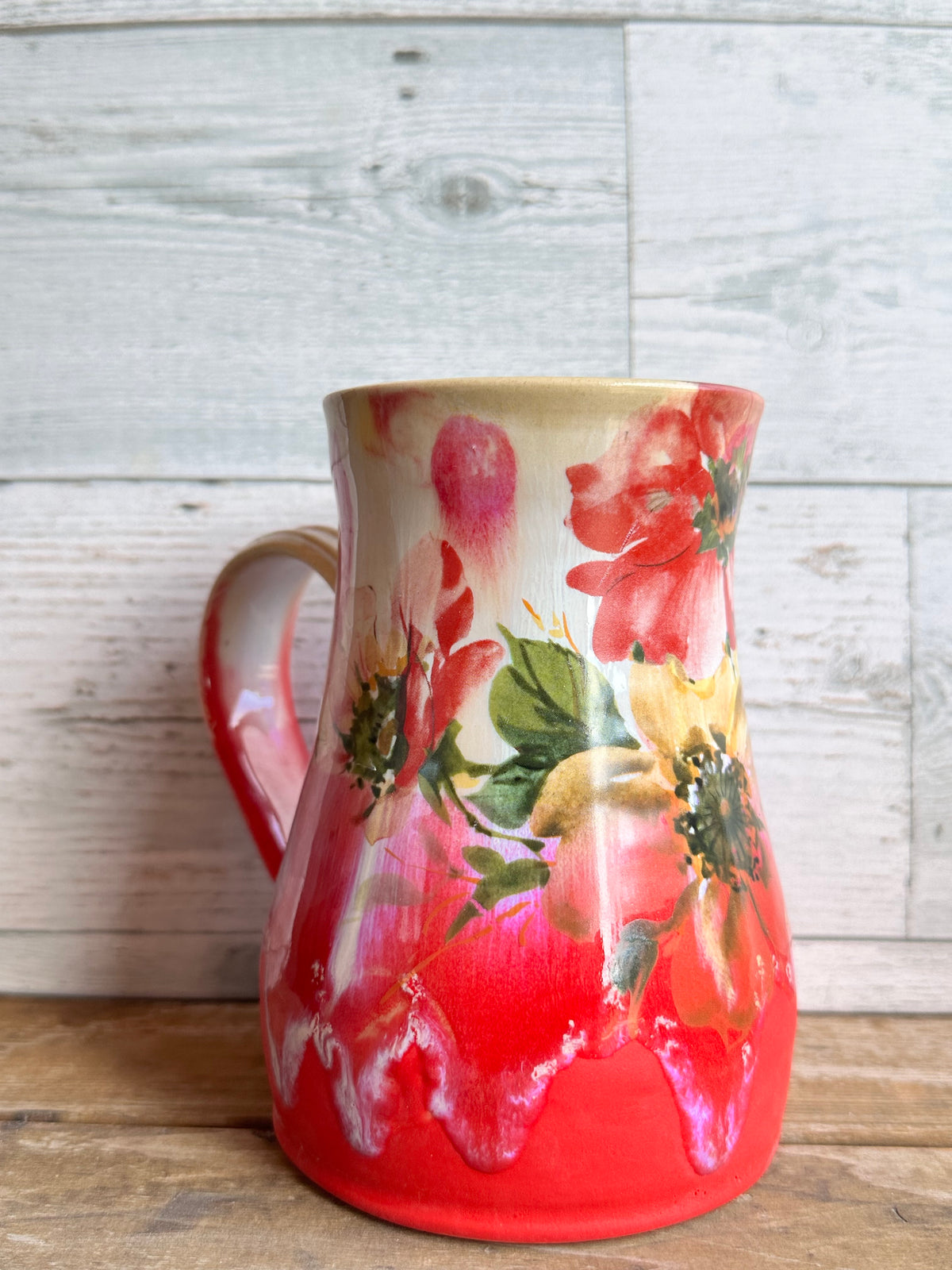 Vintage Bloom Mug – One of a Kind