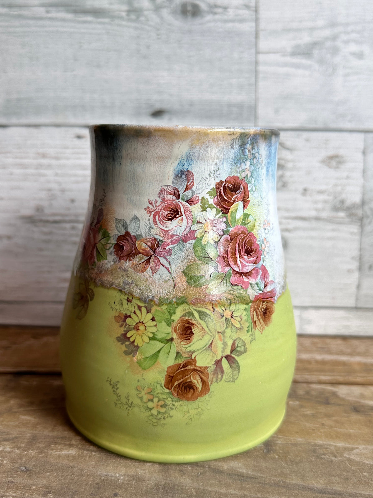 Vintage Bloom Mug – One of a Kind