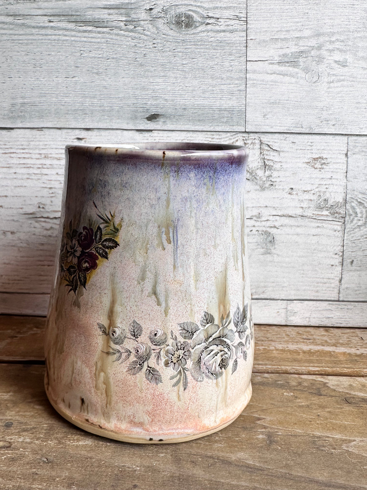 Vintage Bloom Mug – One of a Kind