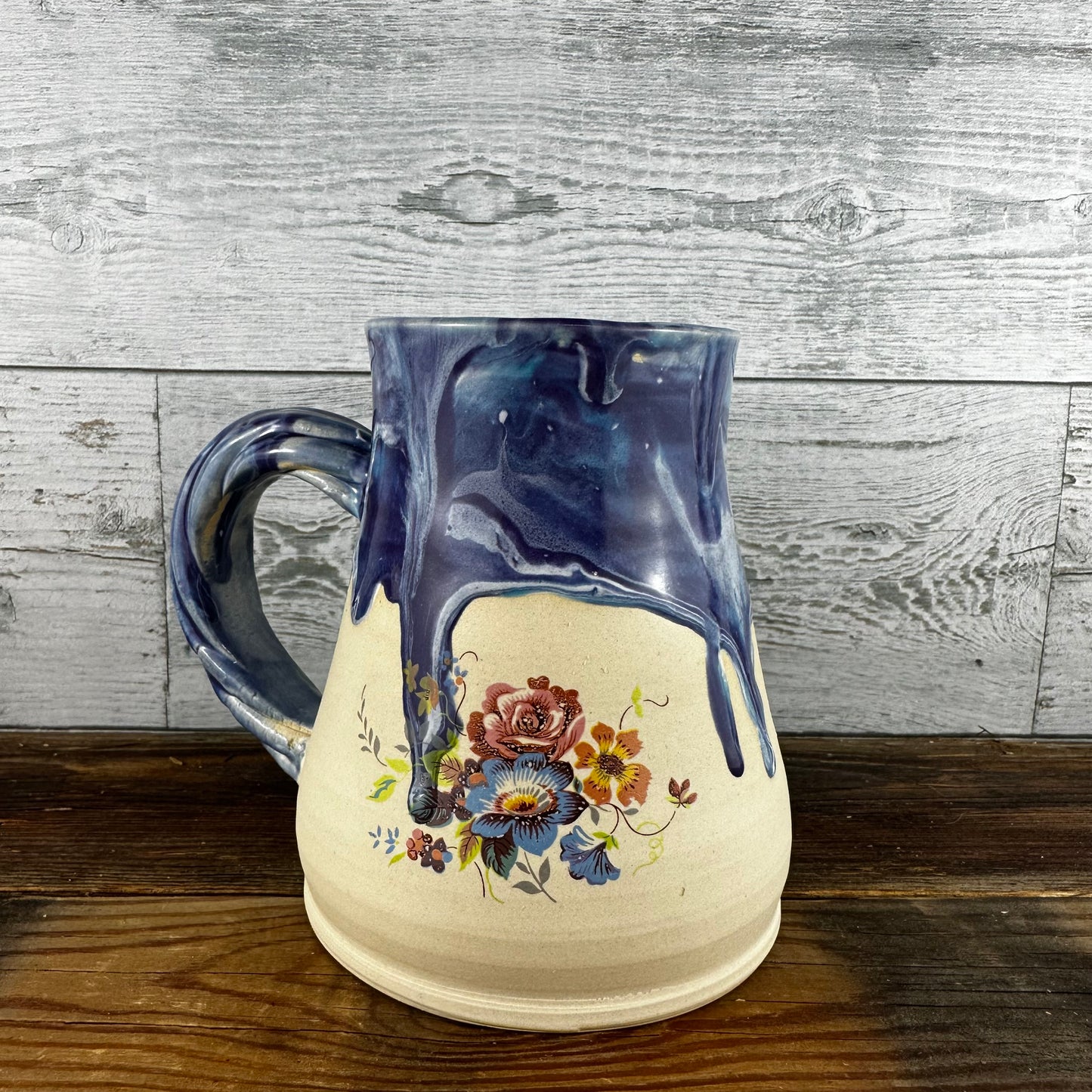 Vintage Bloom Mug – One of a Kind